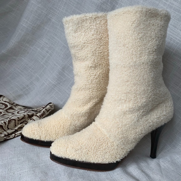 Shoes - Titti dell'Acqua lamb and alligator booties